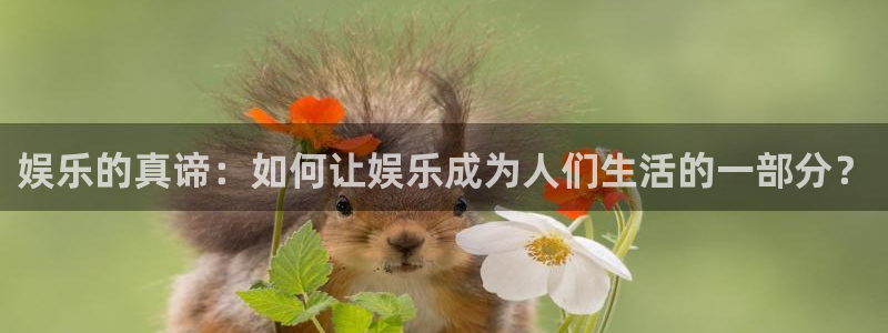 庄闲和游戏官网：娱乐的真谛：如何让娱乐成为人们生活的一部分？